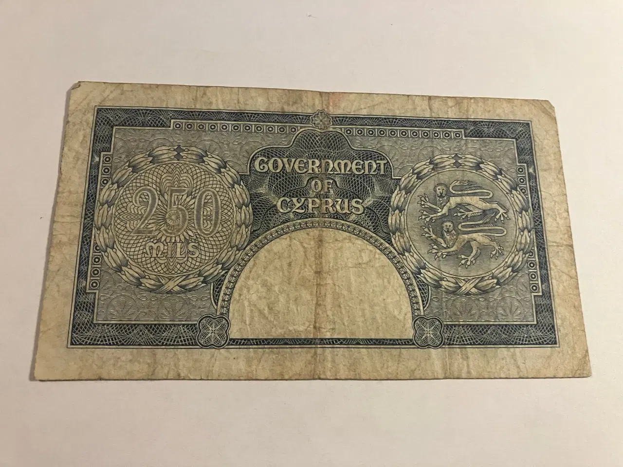 Billede 2 - 250 Mils Cyprus 1956