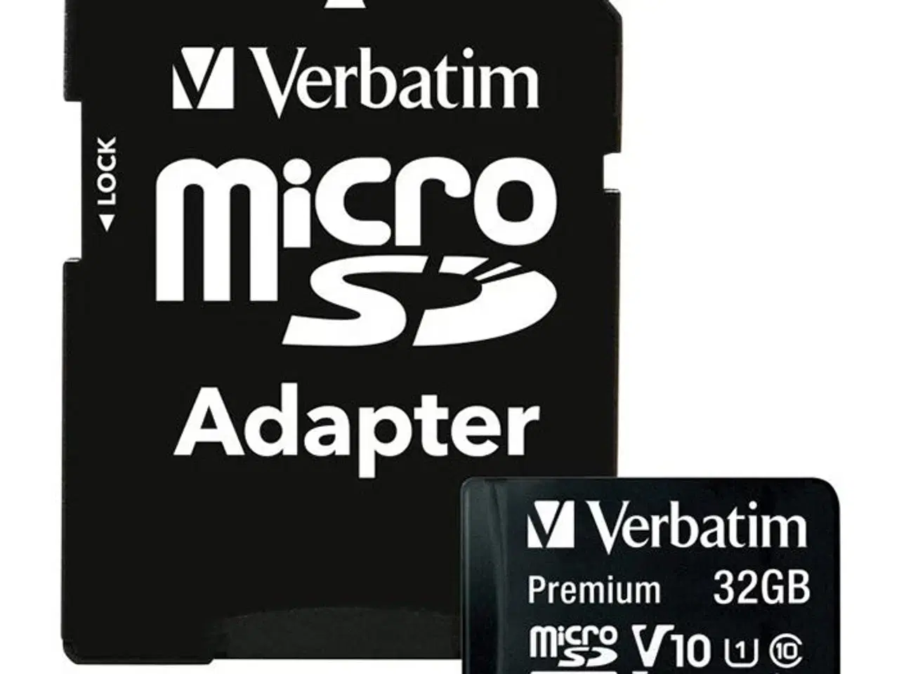 Billede 1 - Mikro SD kort inkl. adapter 32GB