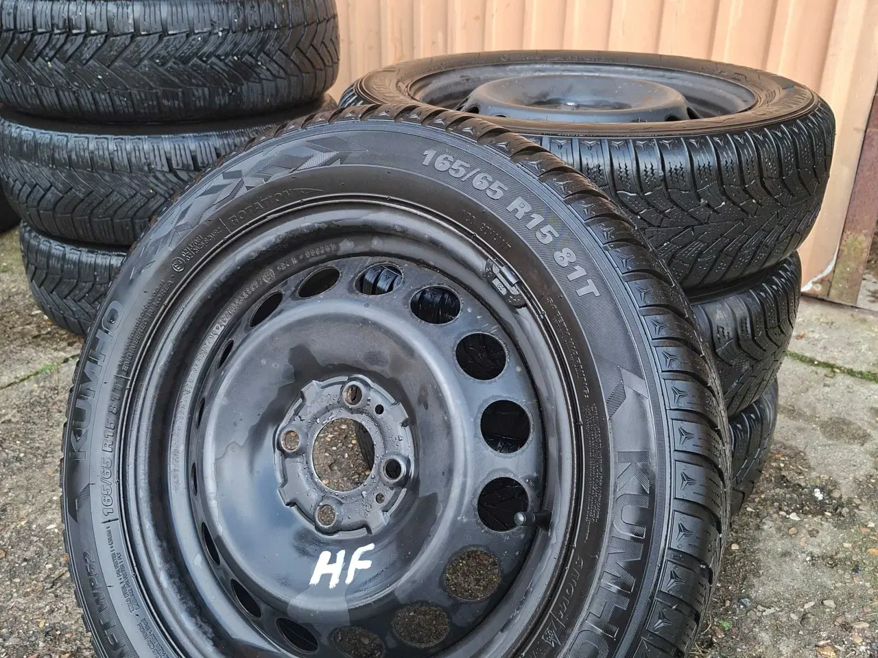 Billede 1 - Vinterdæk på fælge