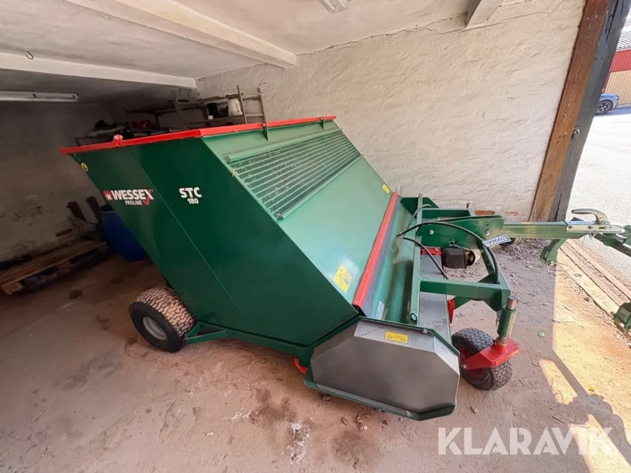 Billede 4 - Vertikalskære / opsamler Wessex STC180