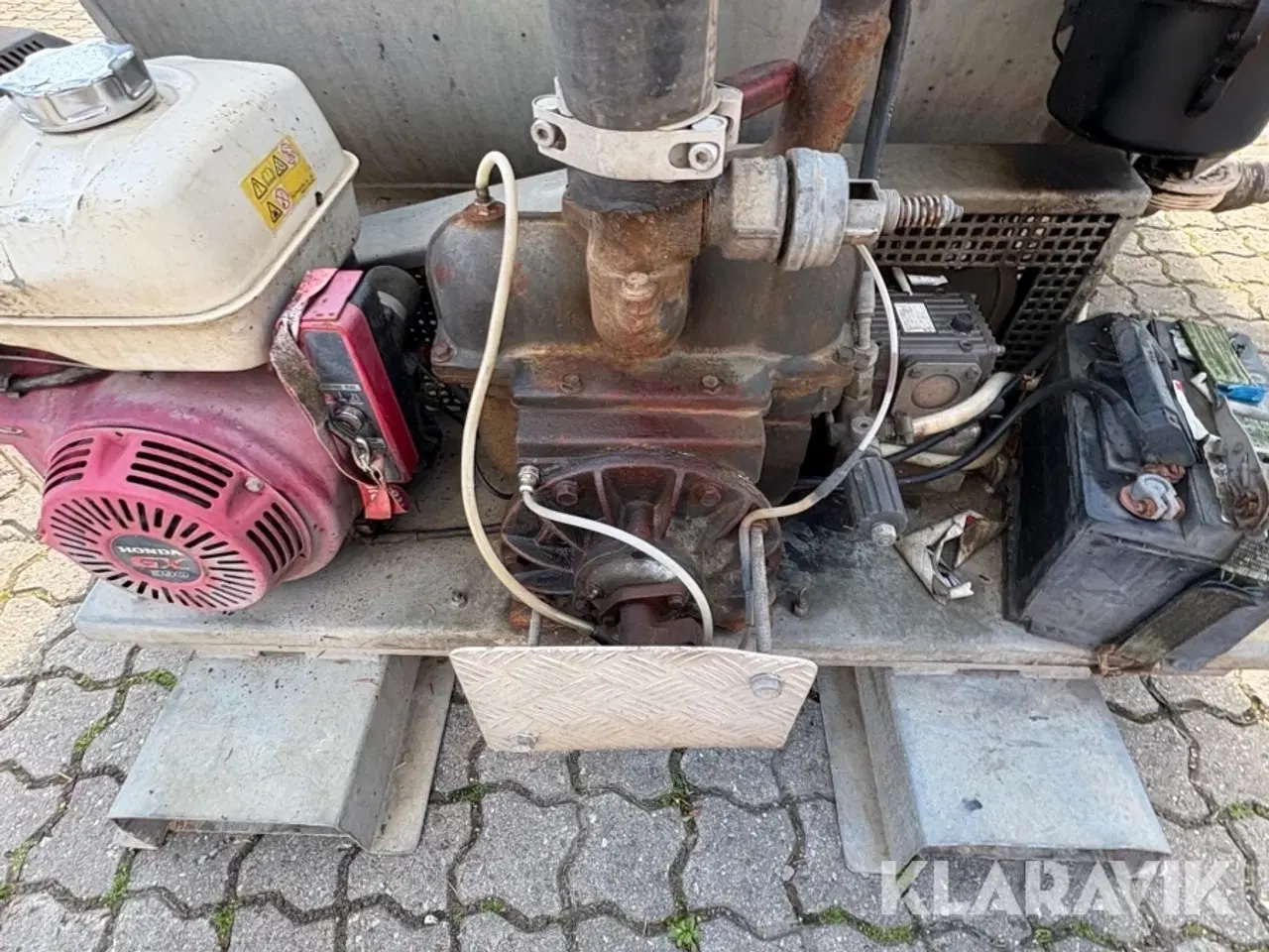 Billede 11 - Mobil slamsuger Global 1400 liters