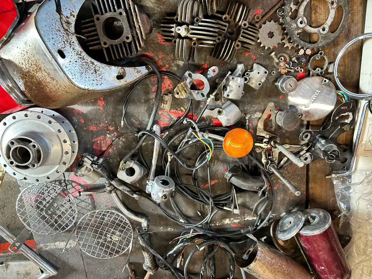 Billede 1 - Yamaha fs1 4 gear dele 