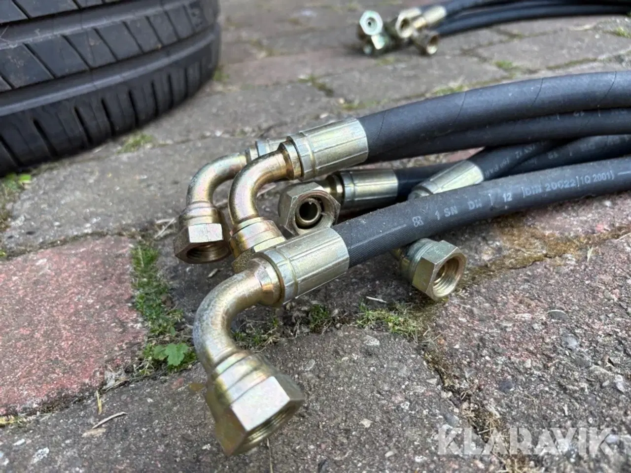 Billede 8 - Hydraulik slanger 5 stk