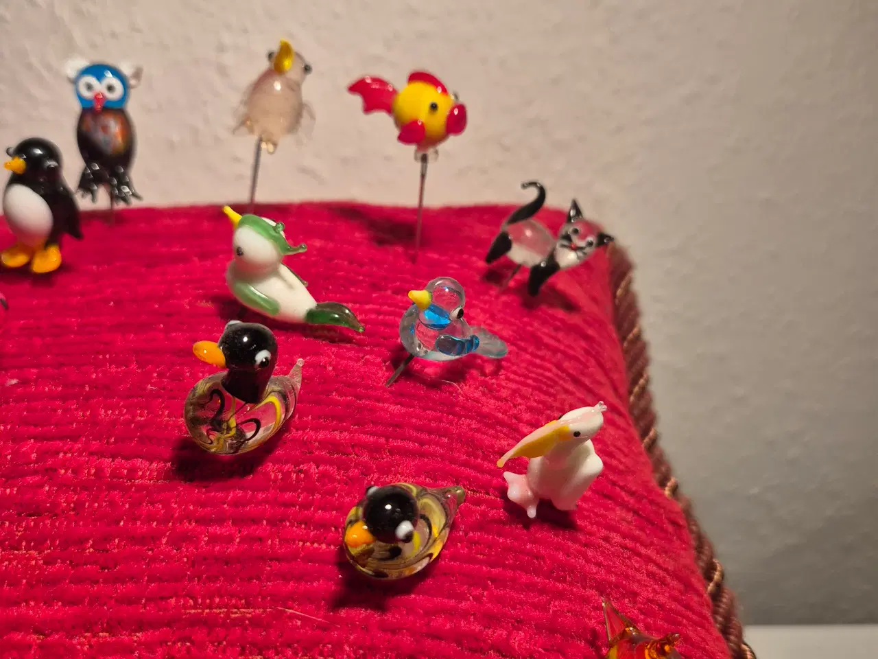 Billede 9 - Hattenåle med glaspynt