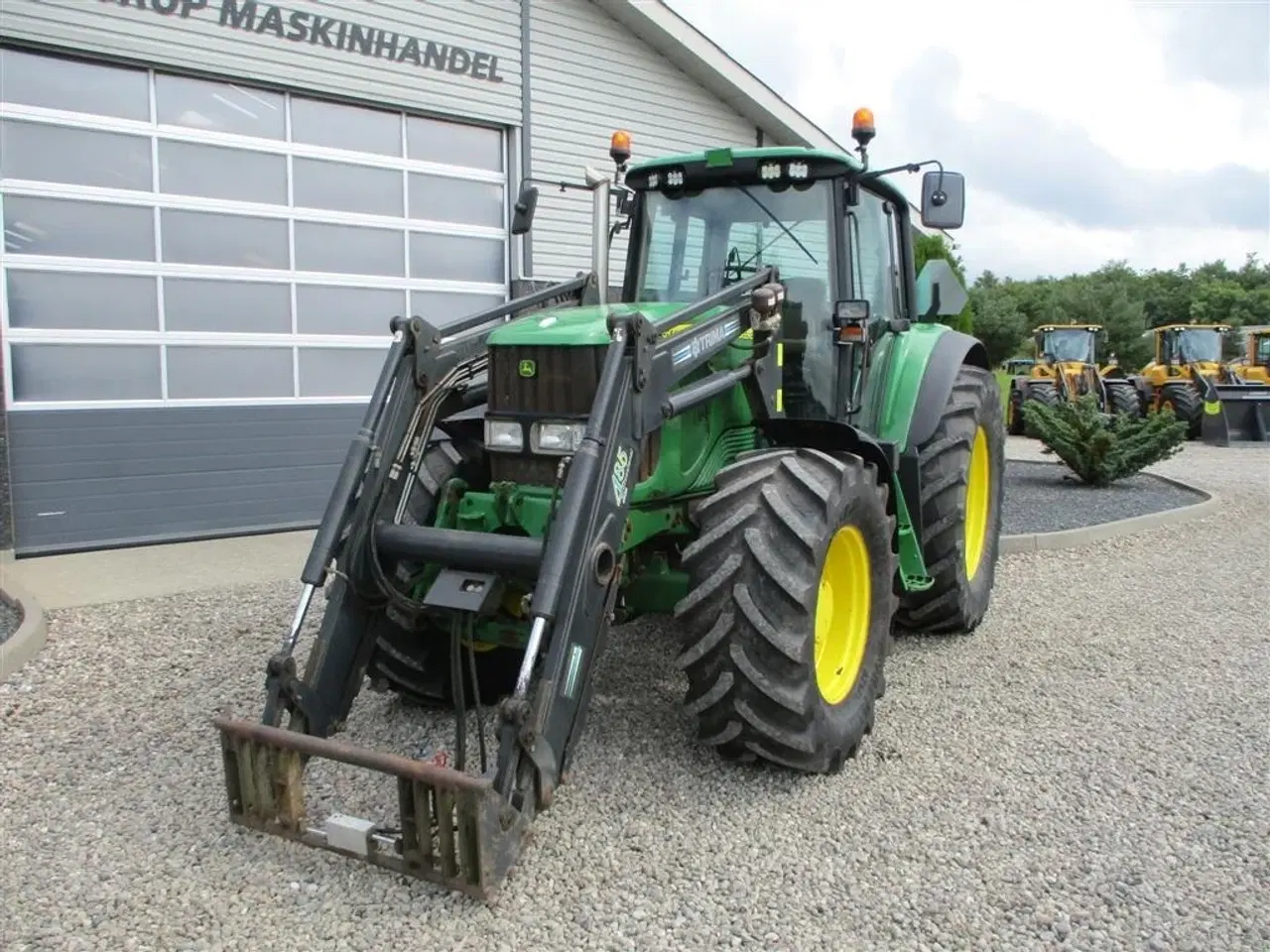 Billede 9 - John Deere 6920 AutoPower med fuldhydraulisk Trima frontlæsser og frontlift