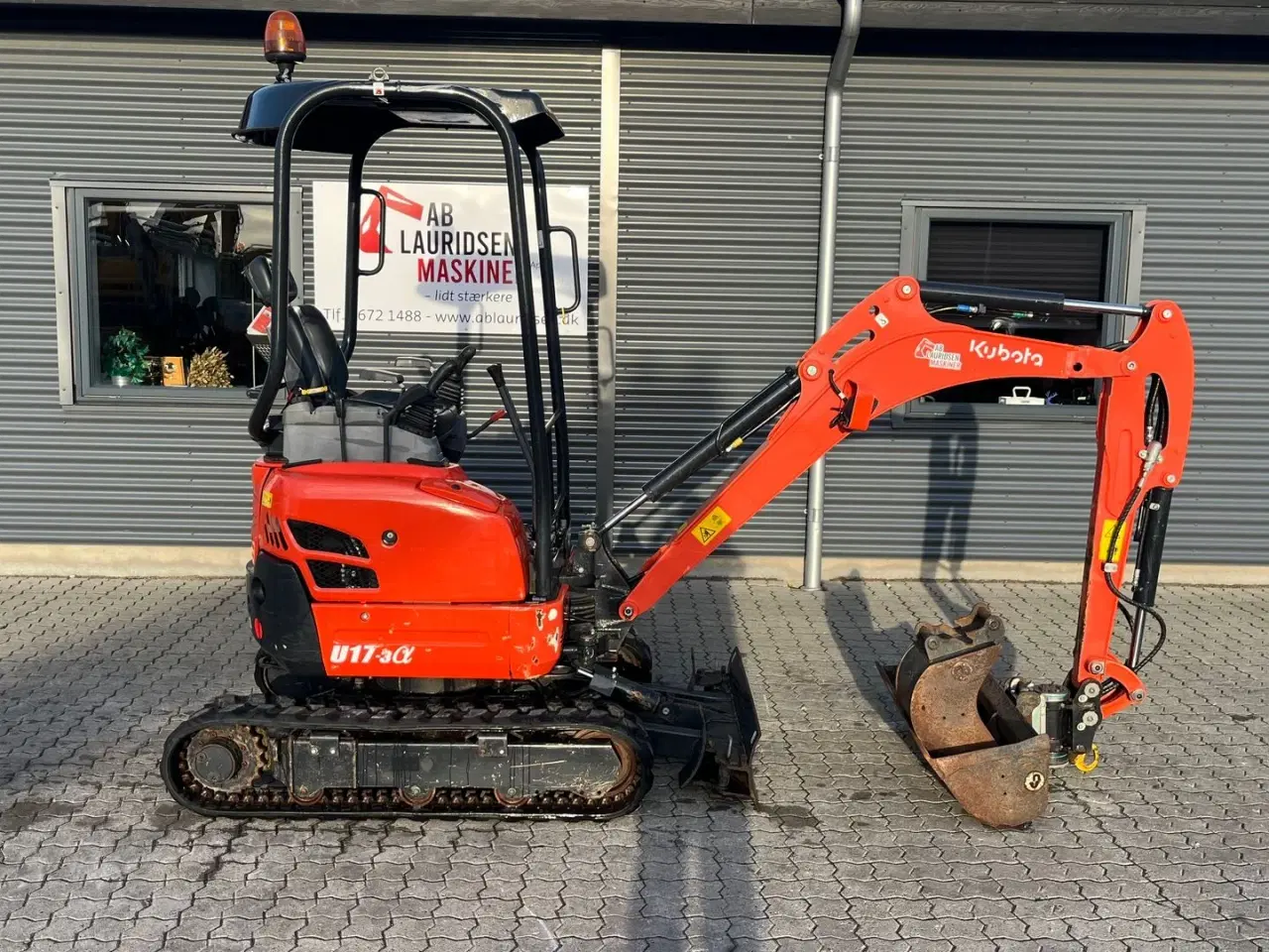 Billede 1 - Kubota U17-3 Tiltman Kompakt + 2 skovle