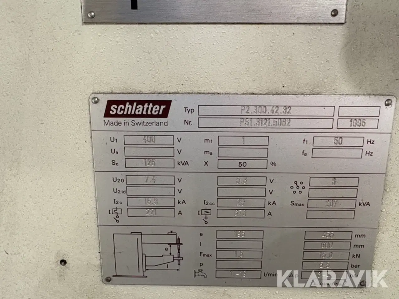 Billede 8 - Punktsvejser Schlatter P2.300.42.32