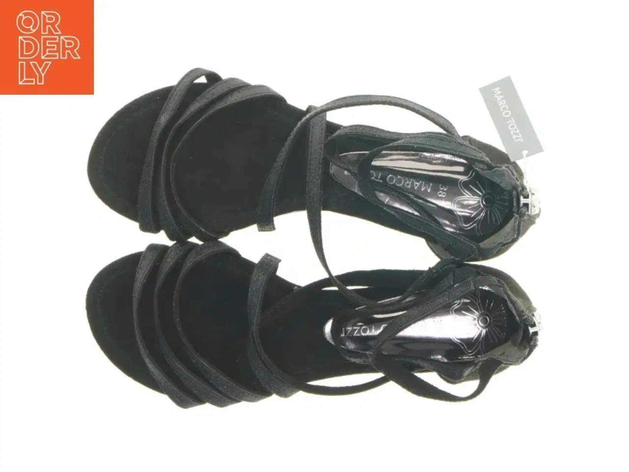 Billede 4 - Sorte sandaler fra Marco Tozzi (str. 38)