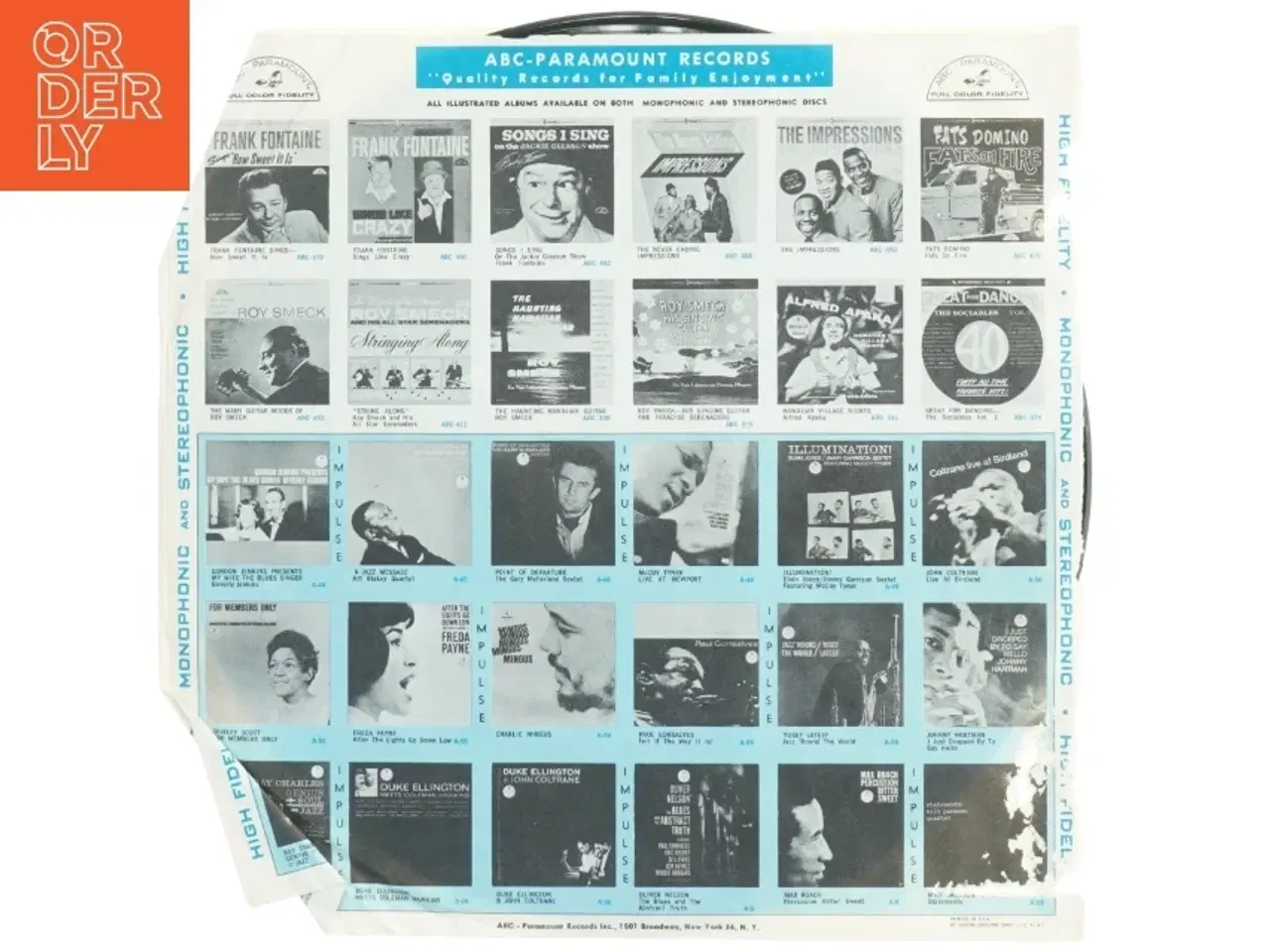 Billede 8 - Fats Domino Getaway (LP) fra ABC-Paramount (str. 31 x 31 cm)