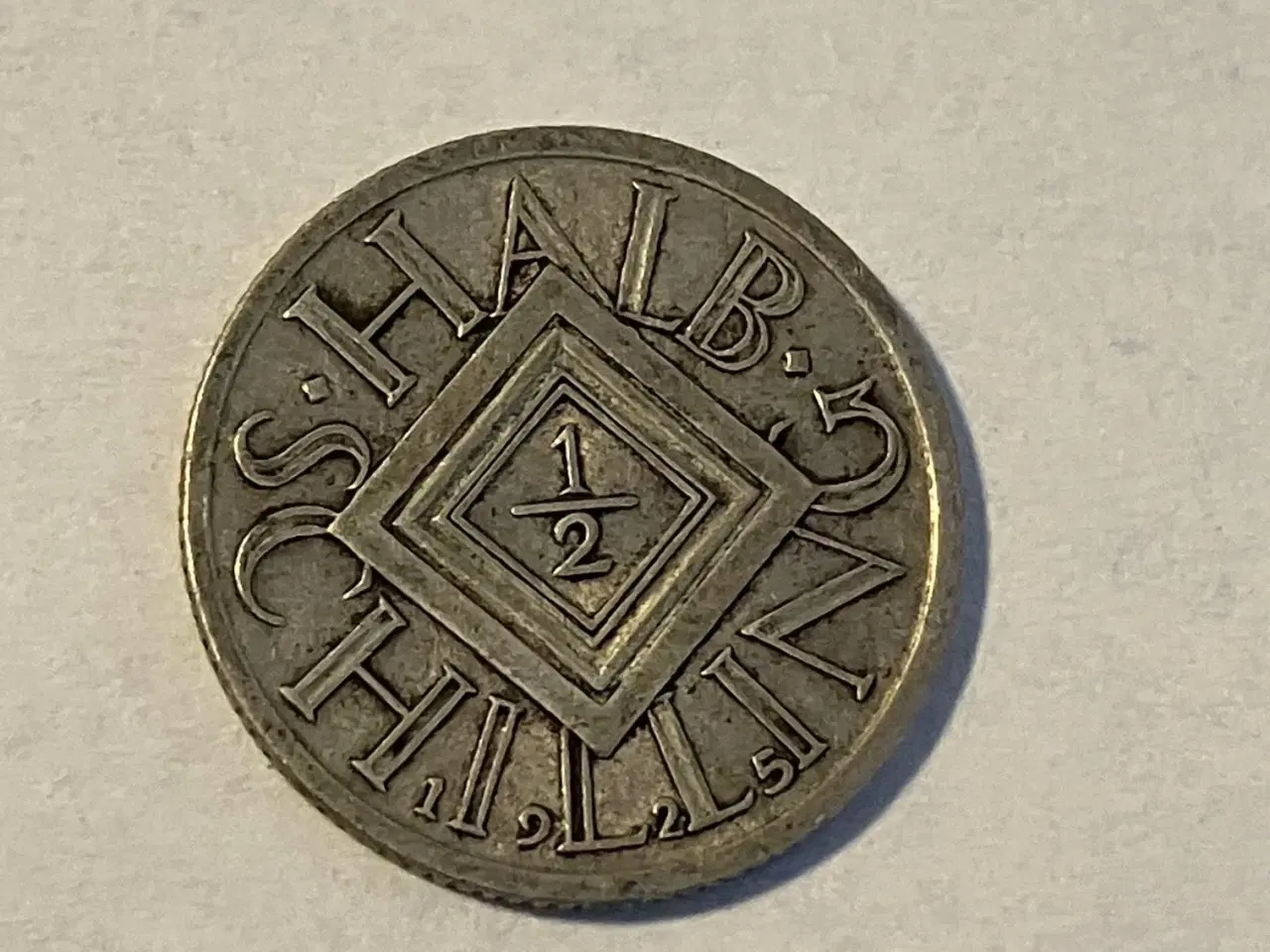 Billede 1 - 1/2 Schilling 1925 Austria