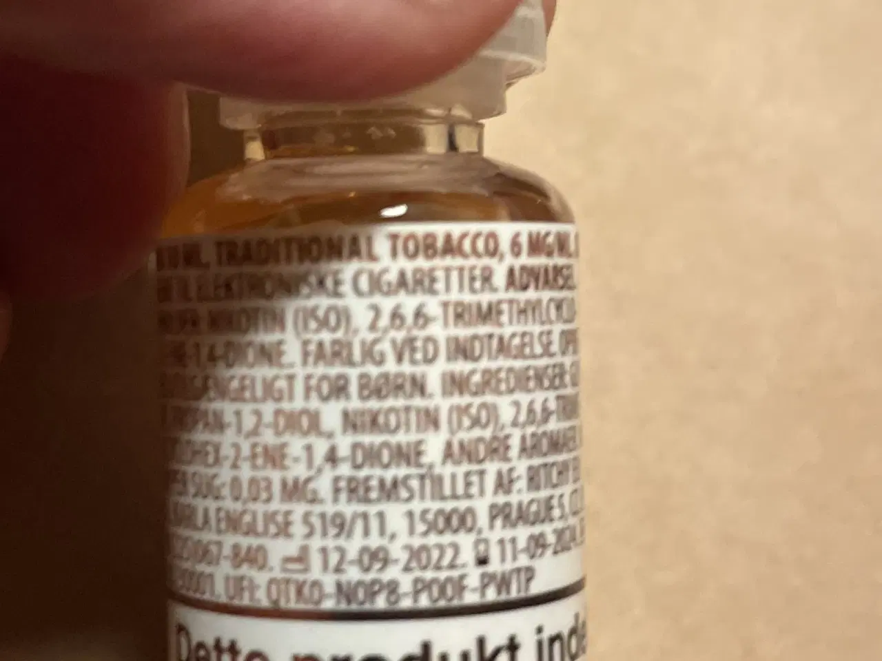 Billede 2 - E-væske nikotin til vaper Liqua traditional tobak