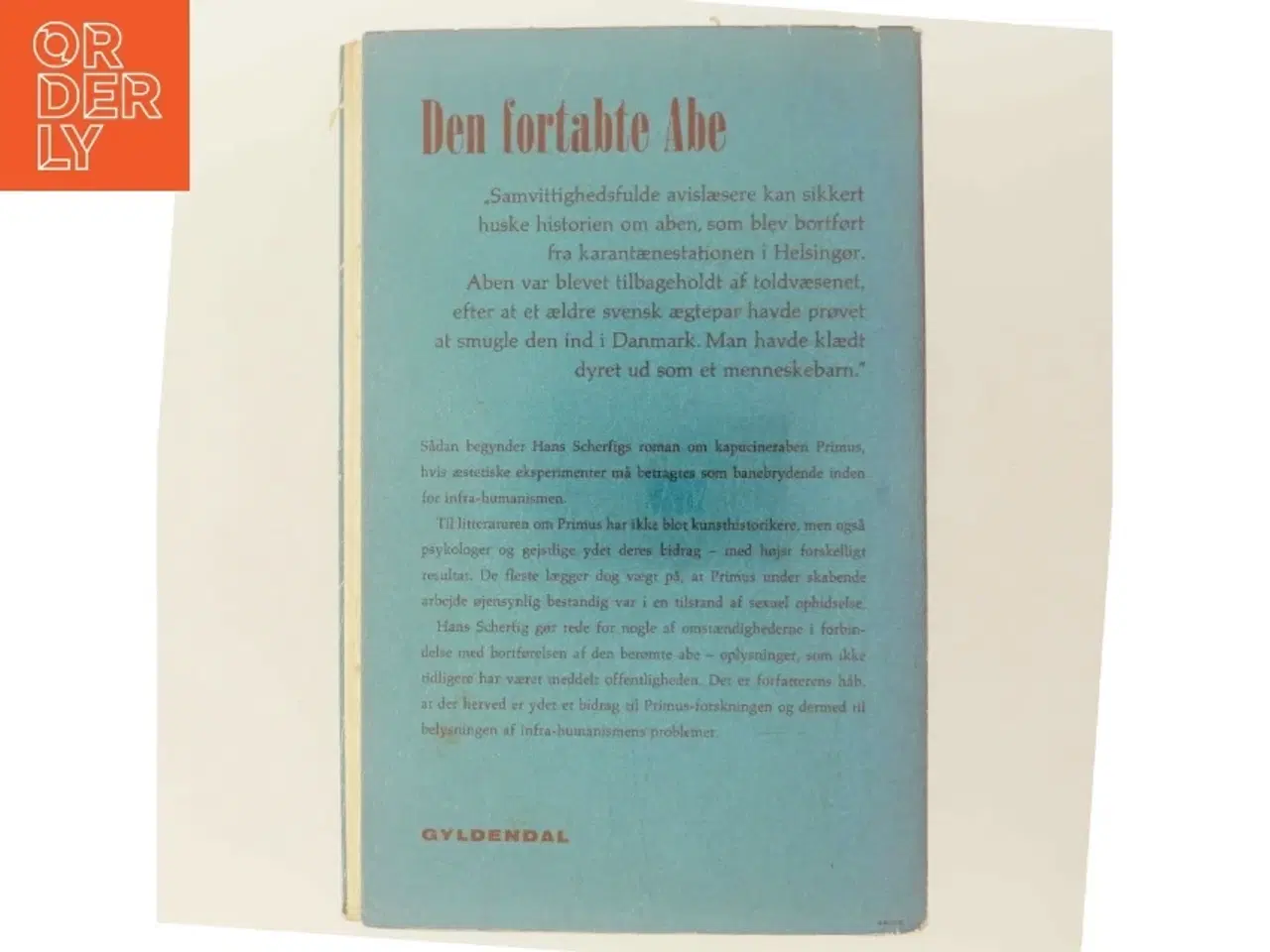 Billede 3 - Den fortabte abe af Hans Scherfig (Bog)