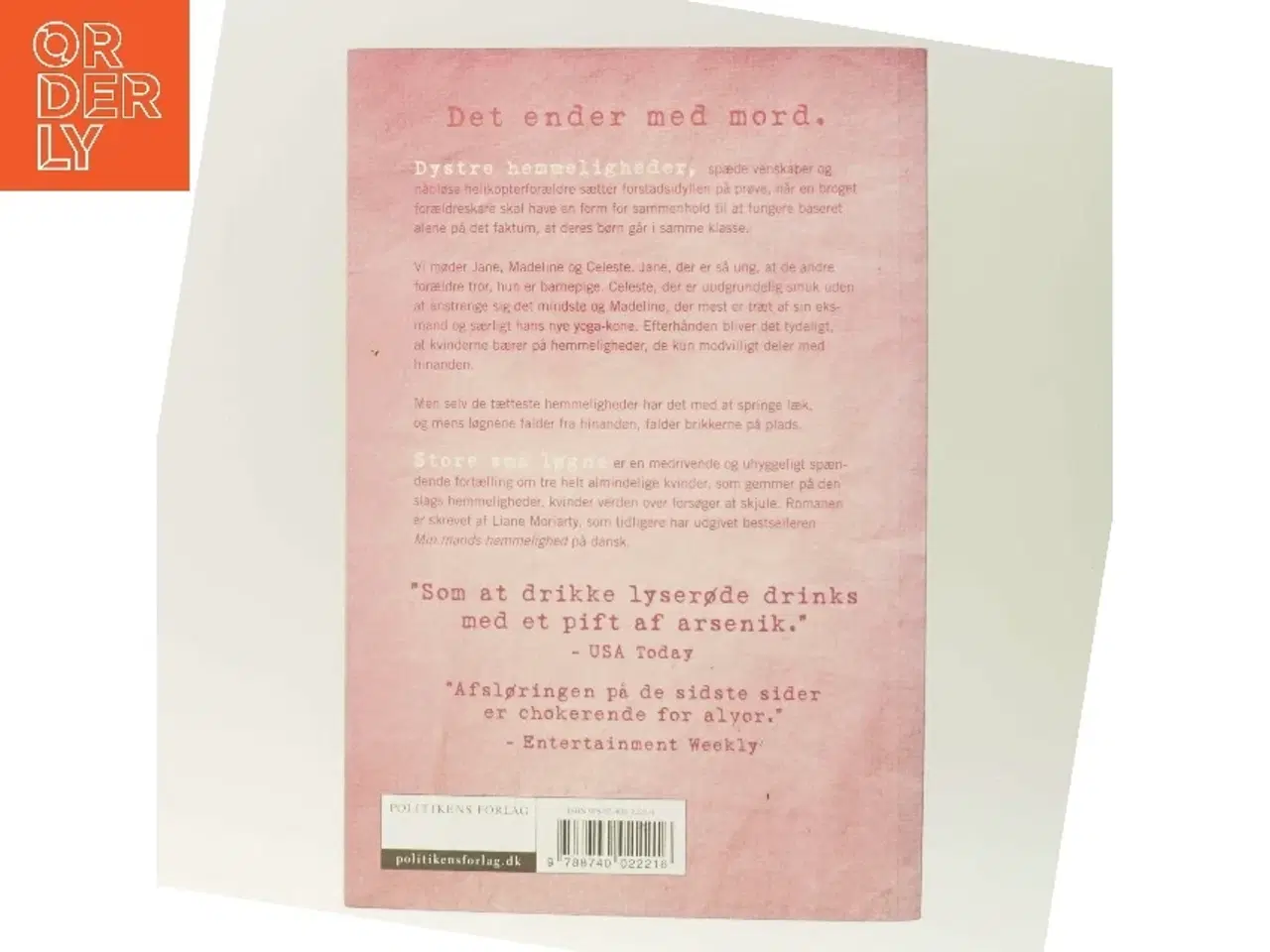 Billede 3 - Store små løgne : roman af Liane Moriarty (Bog)