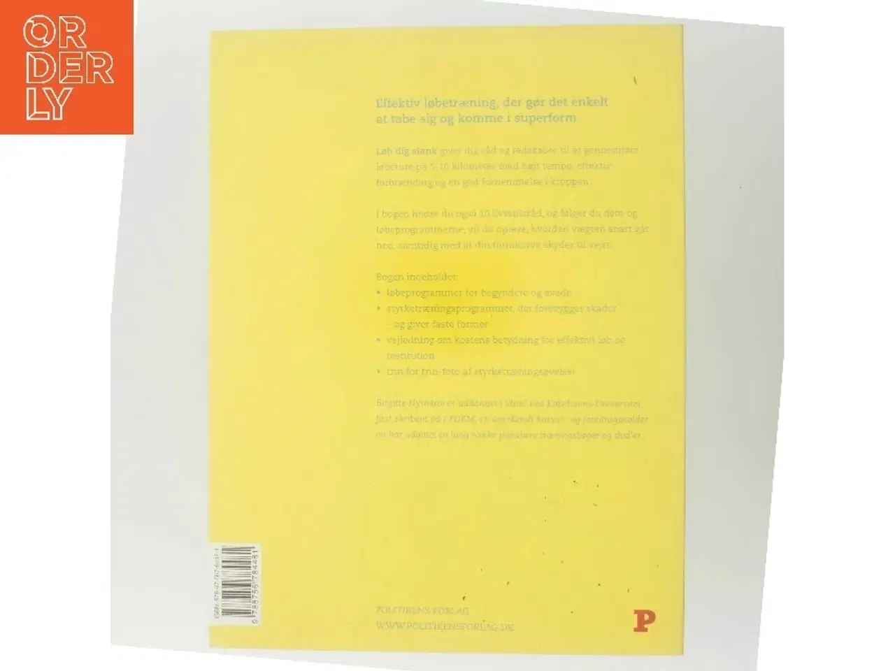 Billede 3 - Løb dig slank af Birgitte Nymann (Bog)