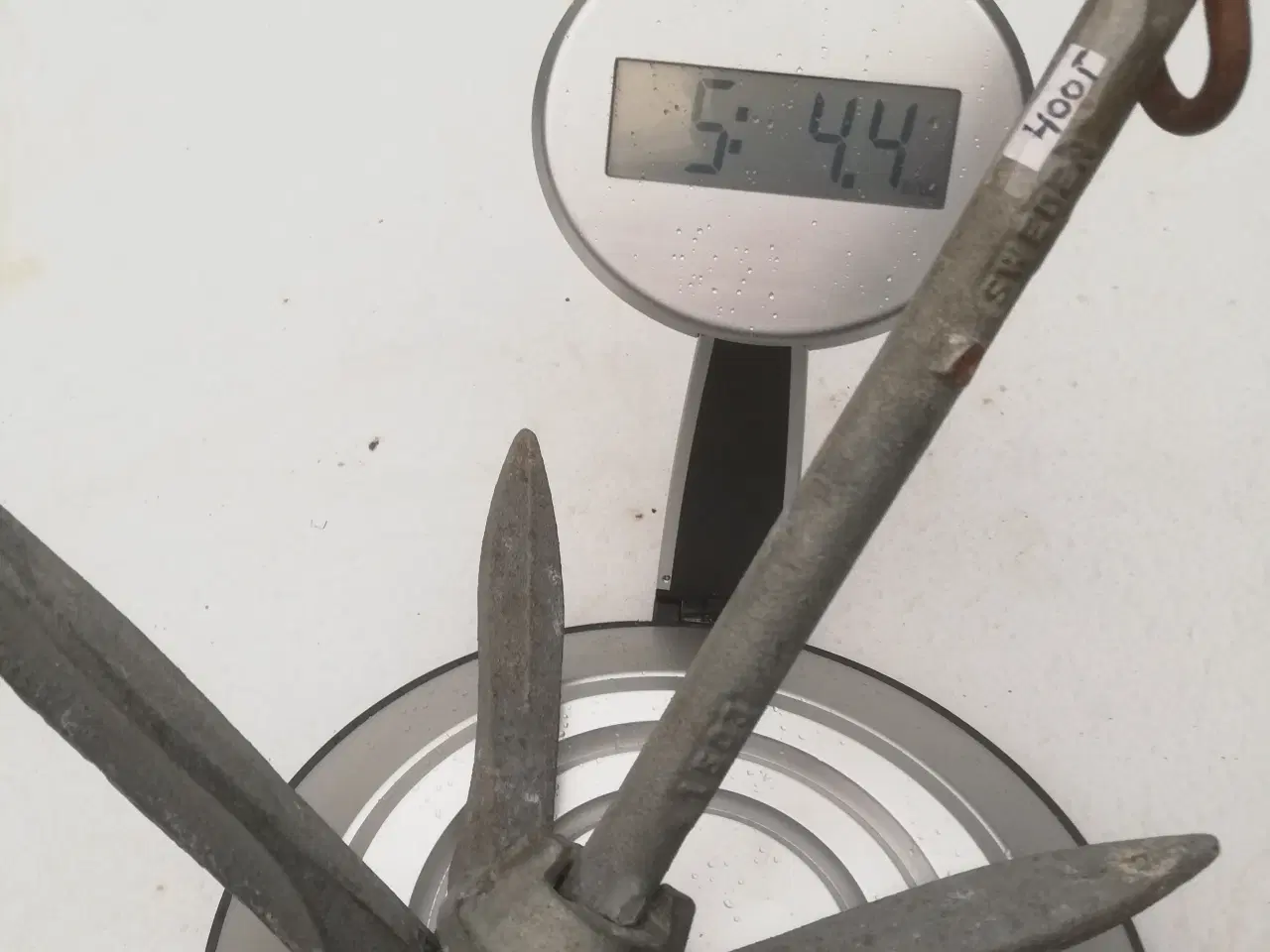 Billede 1 - Lille galvaniseret anker 5 :45 kg 