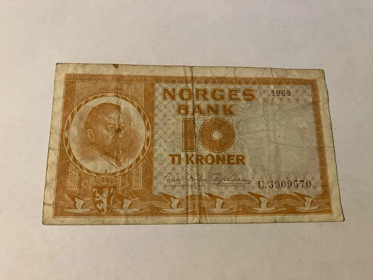 Billede 1 - 10 Kroner Norge 1969