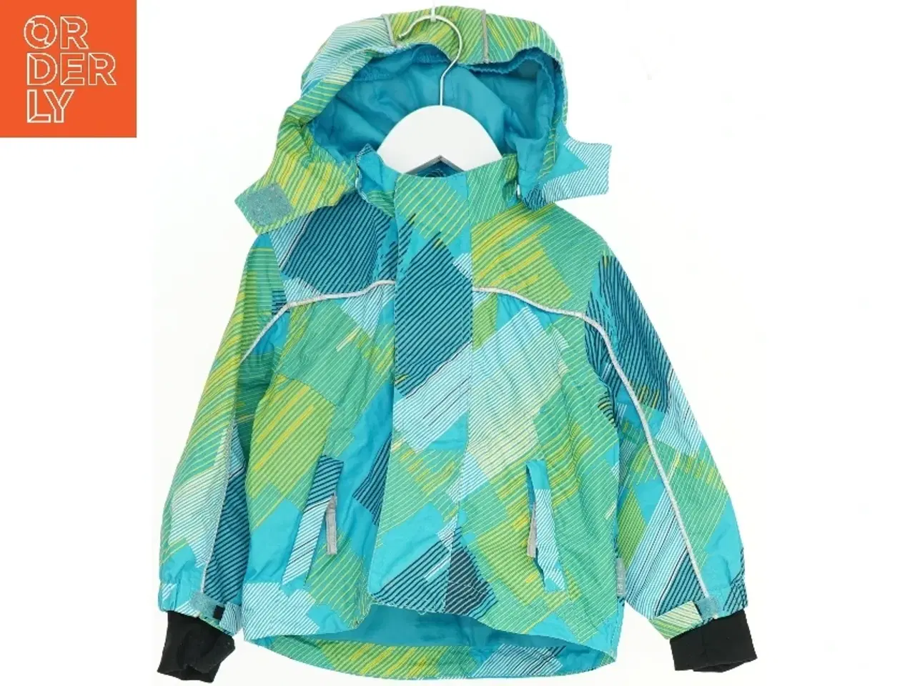 Billede 1 - Børnevinterjakke med geometrisk mønster fra Name It (str. 86)