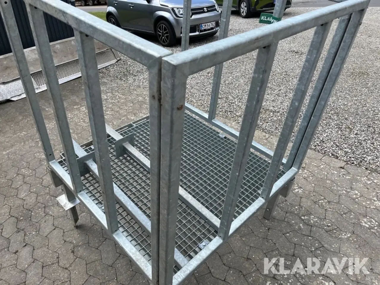 Billede 4 - Rapo cylinderstativ  galvaniseret