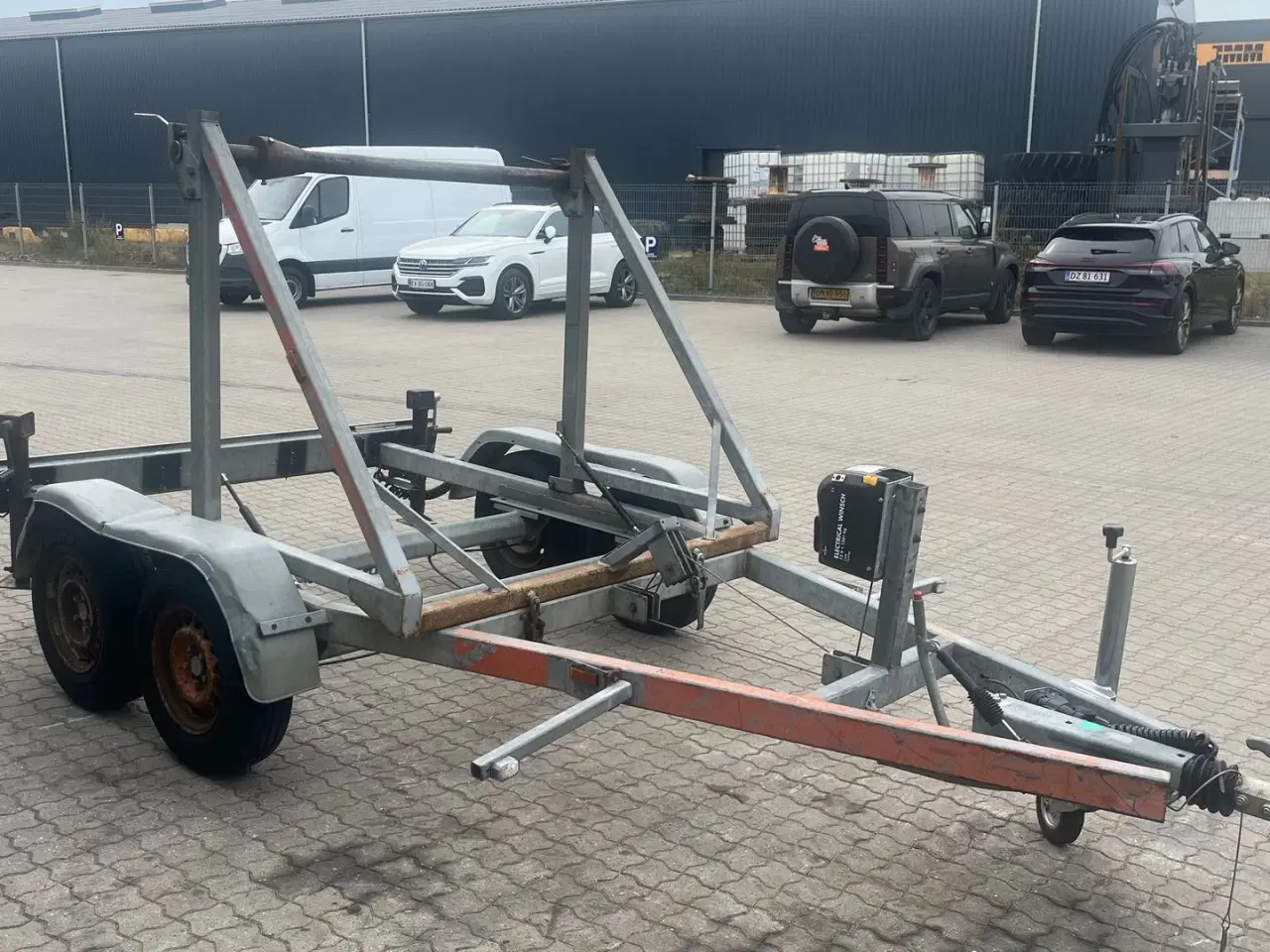 Billede 5 - PHV kabeltrailer  3500kg kabeltrailer Skal IKKE synes.