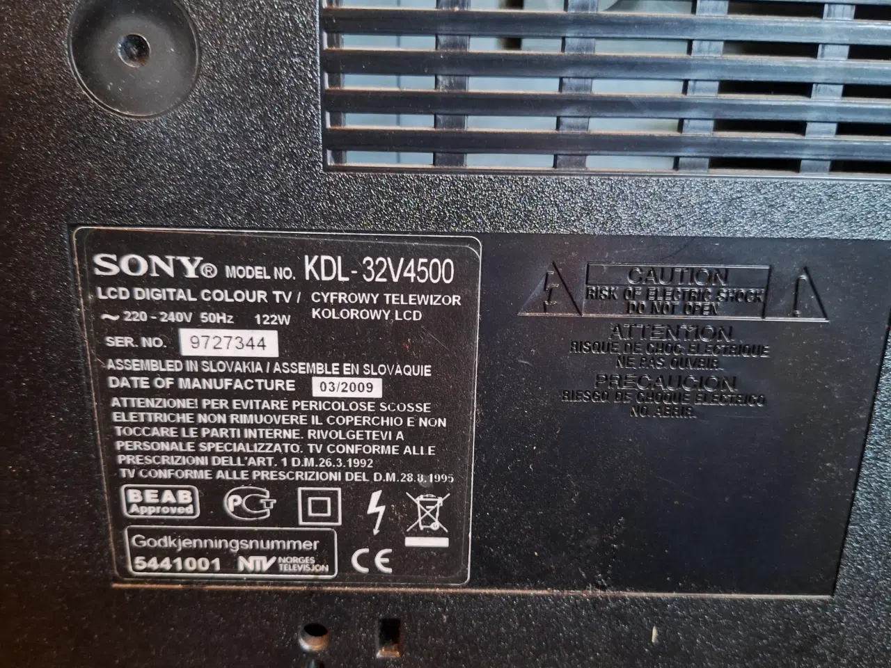 Billede 4 - sony fladskærm 32tomme