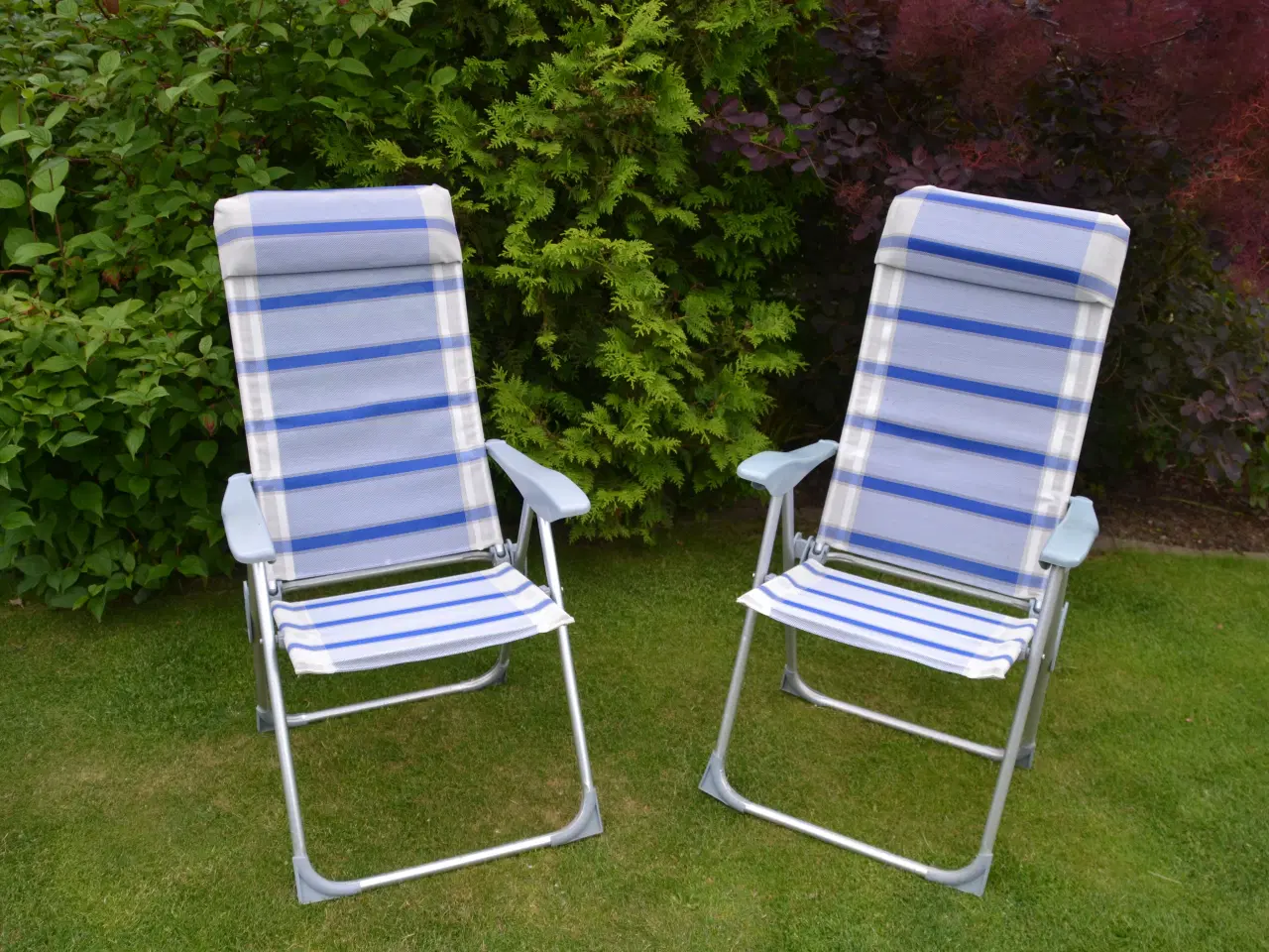 Billede 1 - Campingstole med hynder