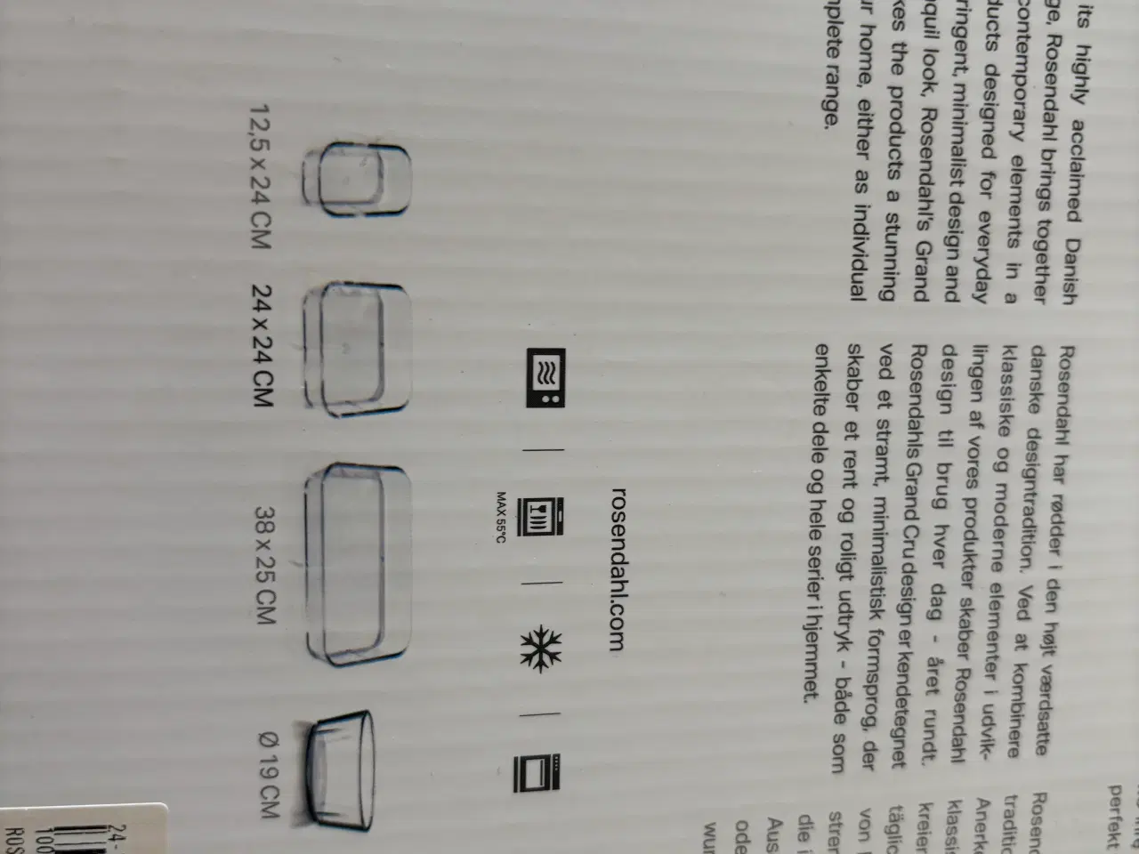 Billede 2 - Grand Cru Rosendahl ildfast fad