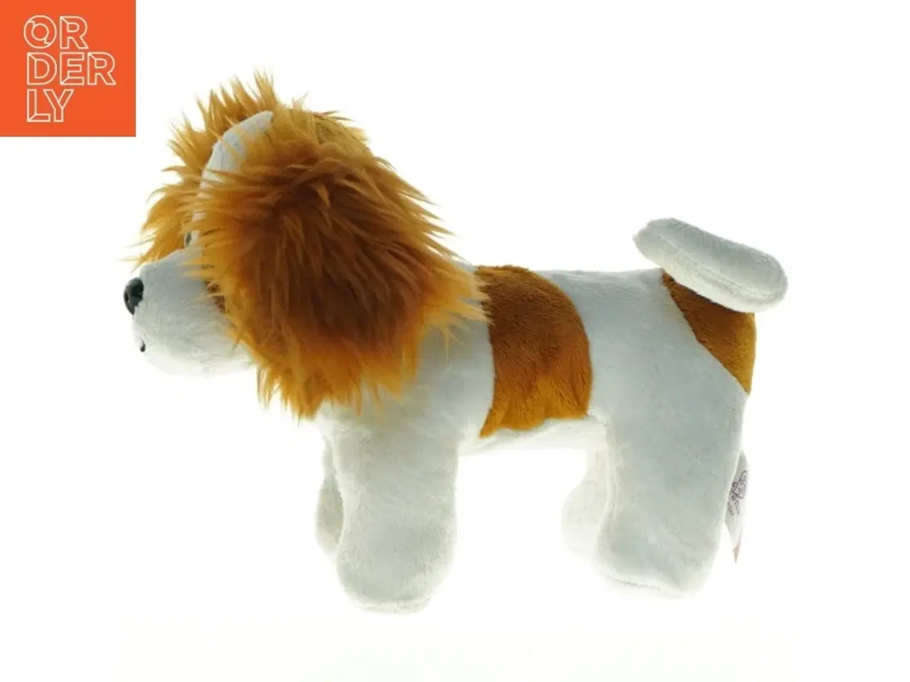 Billede 6 - Hvid og brun plysløve fra Our Generation (str. 18 x, 14 cm)