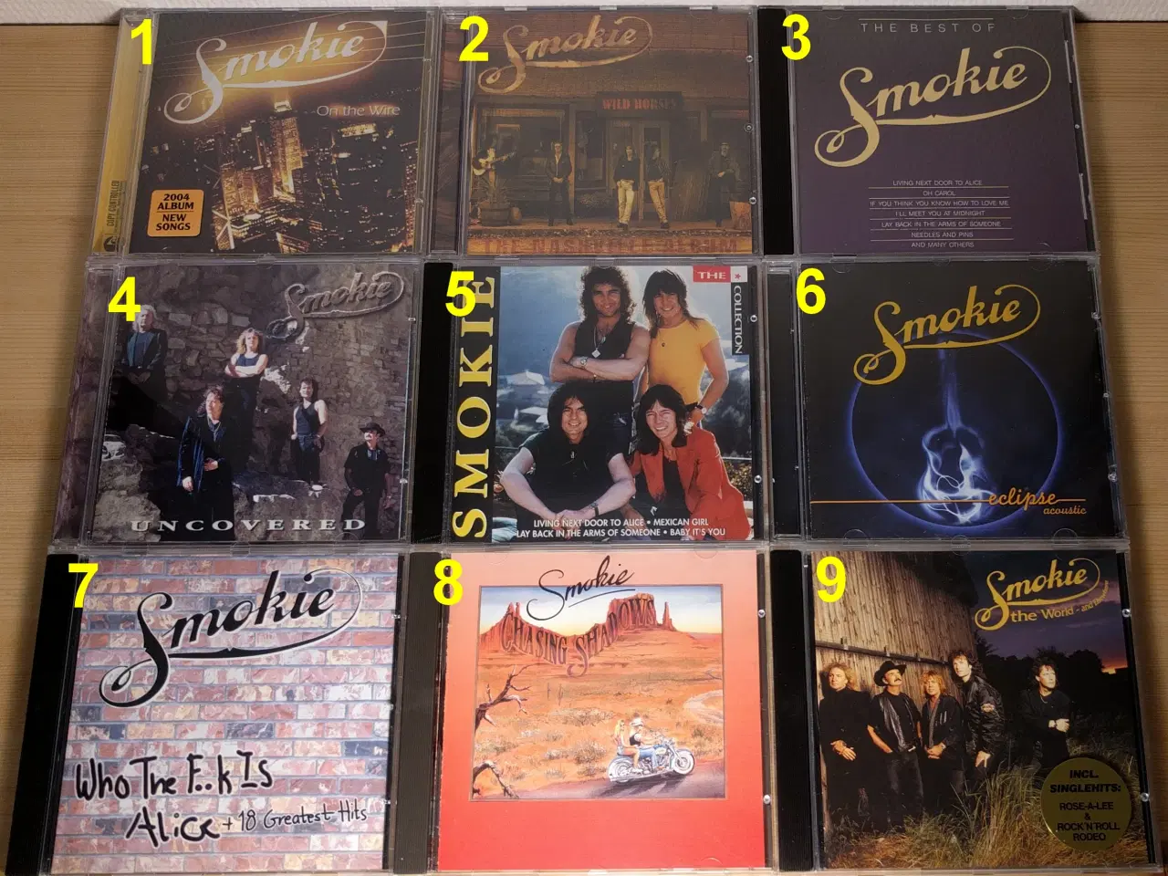 Billede 1 - Smokie: 13 Titler