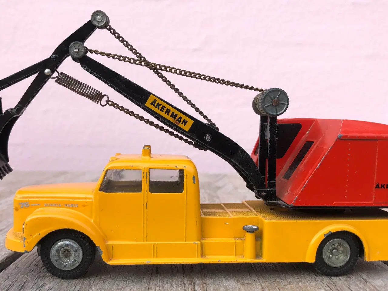 Billede 1 - TEKNO...SCANIA VABIS 76 ENTREPRENØRBIL ÅKERMAN