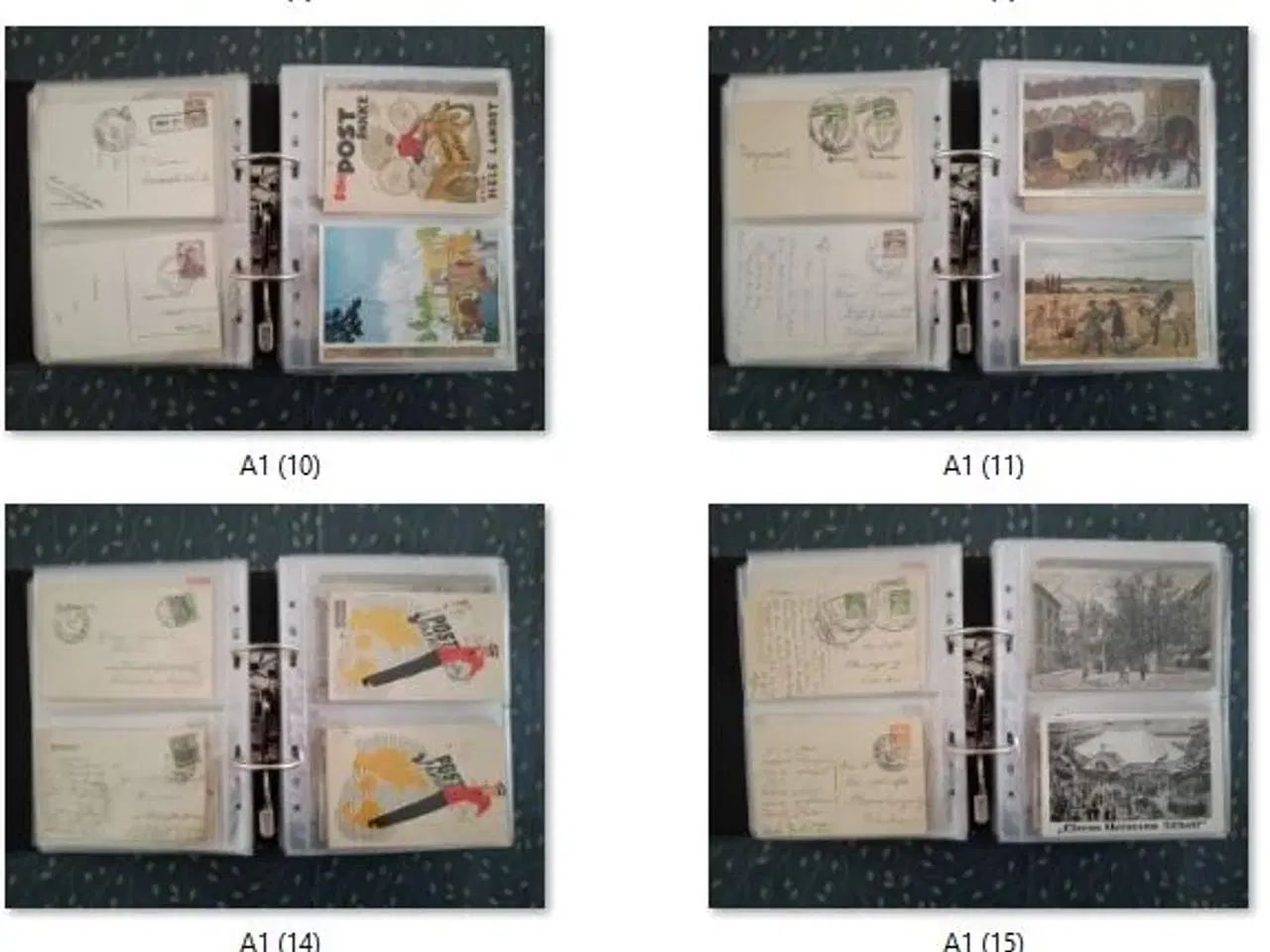 Billede 2 - Gamle postkort 137 stk.