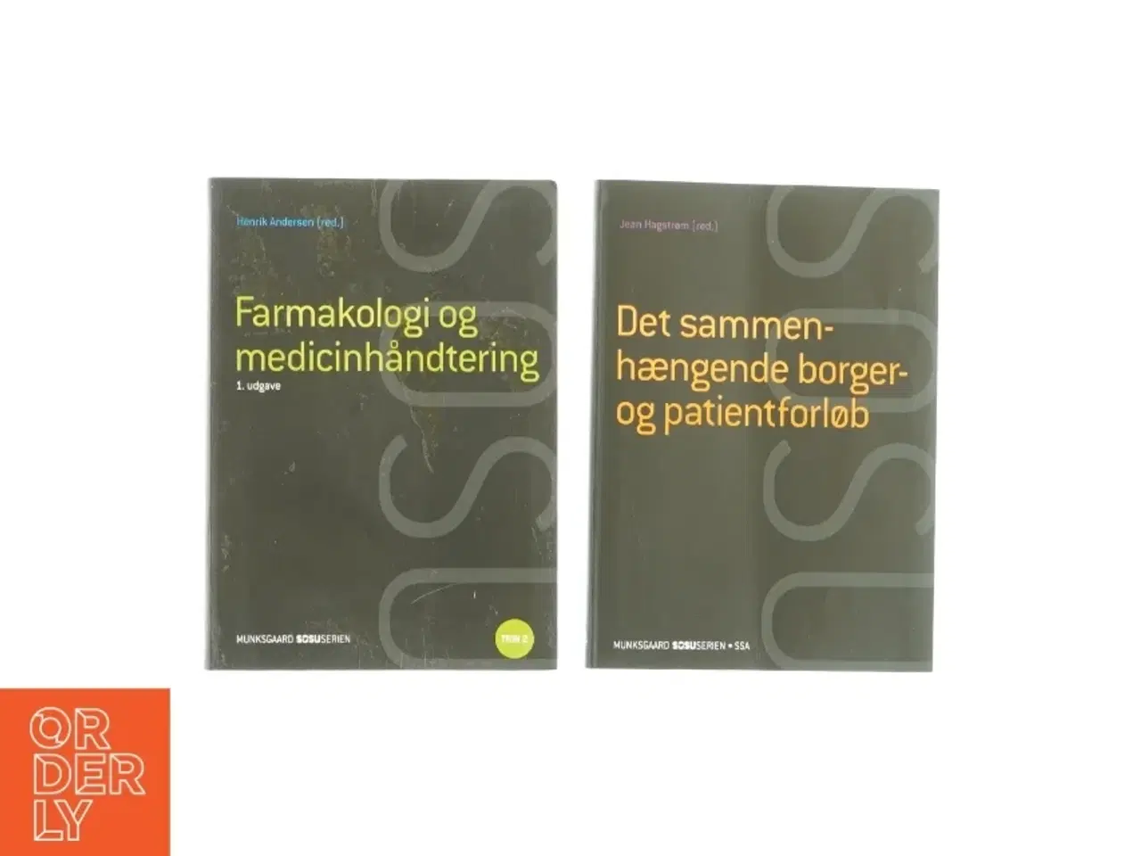 Billede 1 - Farmakologi og medicinhåndtering 1 udgave og Det sammenhængende borger- og patientforløb (bog)