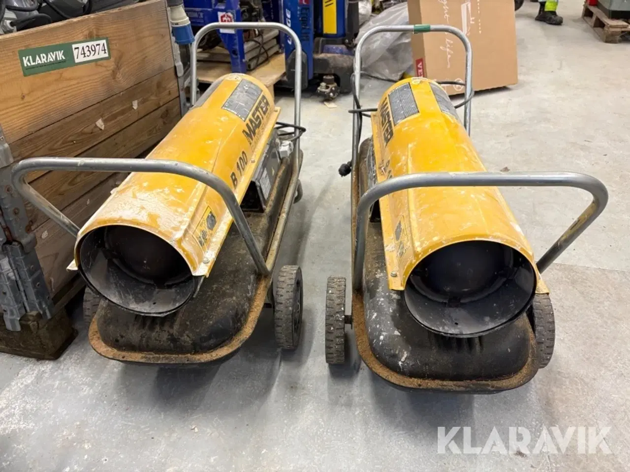 Billede 3 - Varmekanoner Dantherm B 100 CED - 2 styk