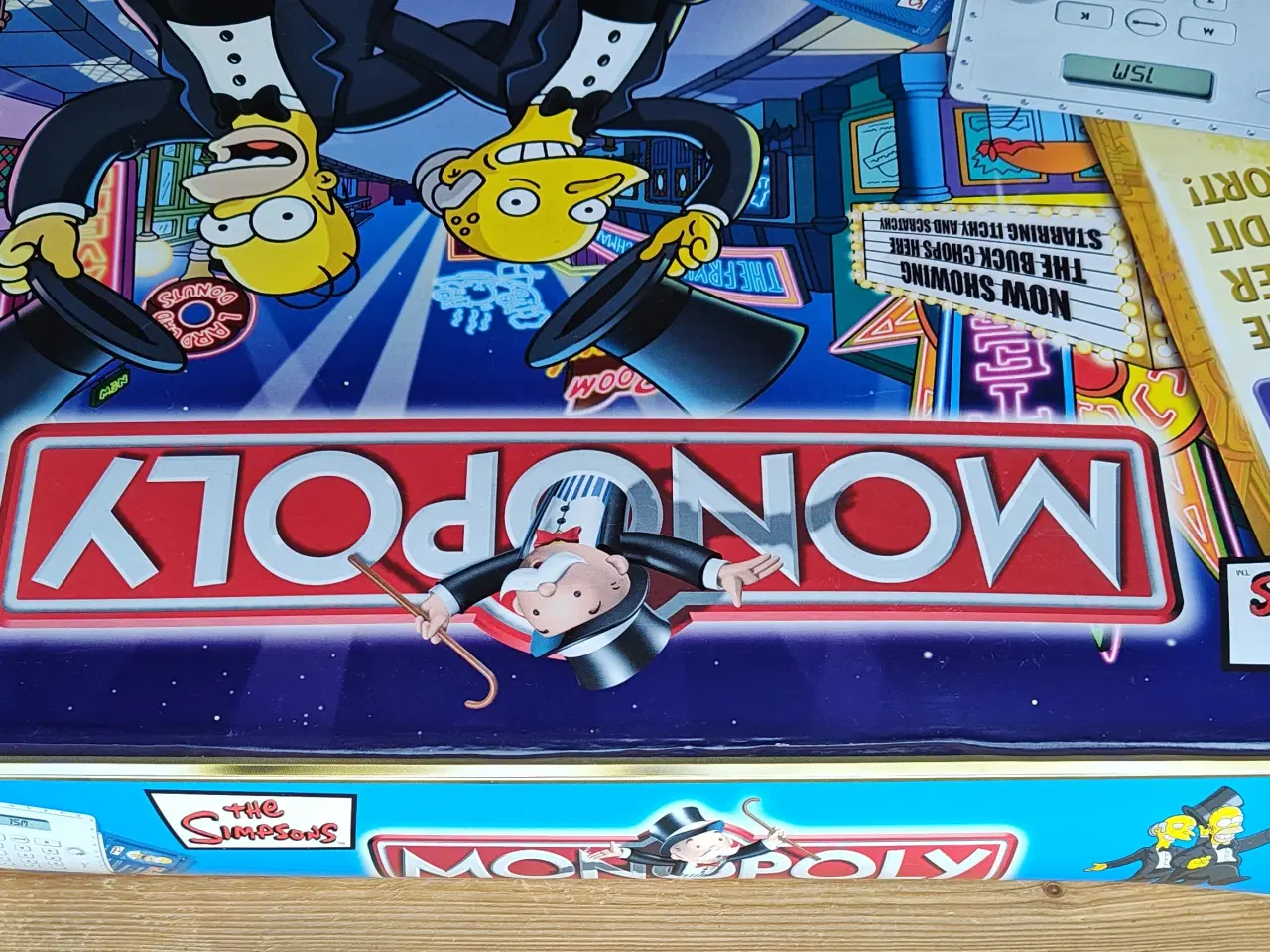 Billede 2 - Monopoly The Simpsons Brætspil Elektronisk Bank