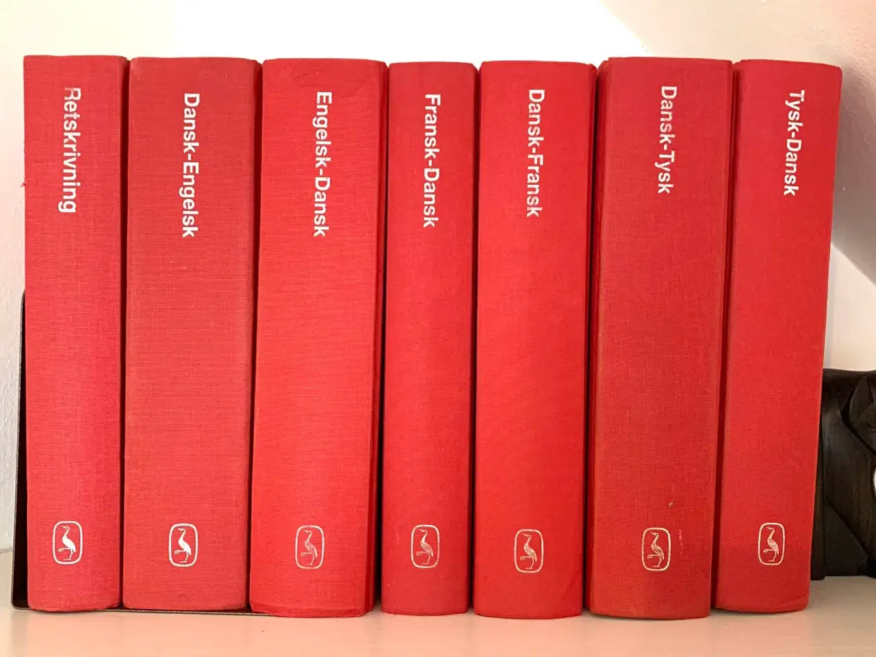 Billede 1 - Ordbøger engelsk, tysk, fransk, dansk retskrivning