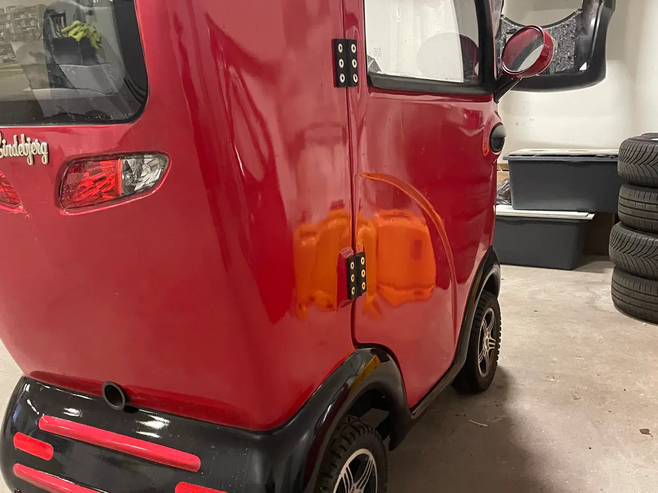 Billede 5 - Lukket El scooter Lindebjerg vi ønsker et bud.