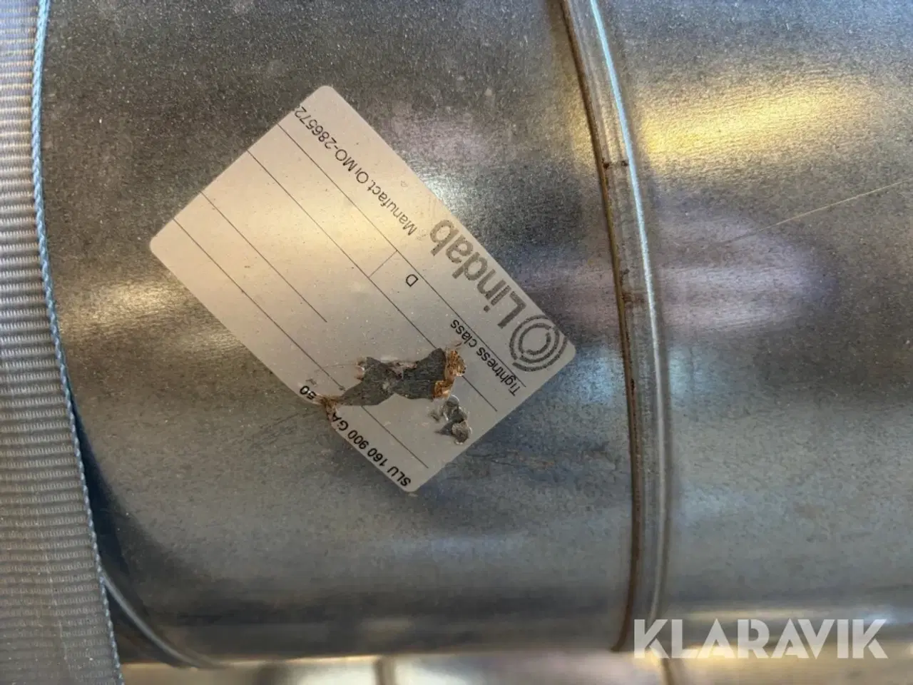 Billede 7 - Lyddæmpere Lindab SLU 160 900 til ventilation 8 styk