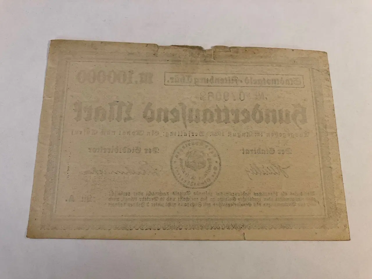 Billede 2 - 100.000 Mark 1923 Germany