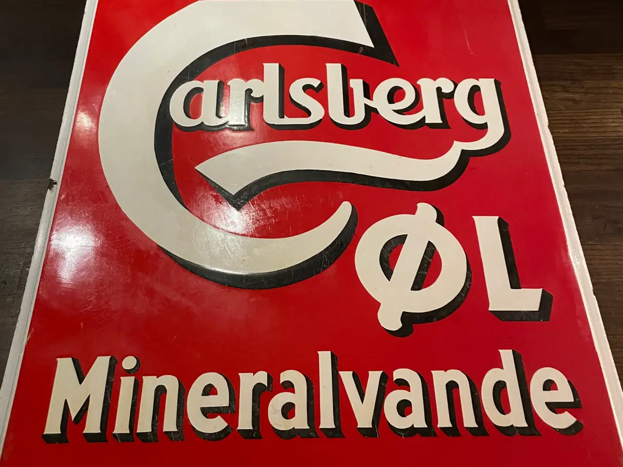 Billede 2 - Gl. emaljeskilt fra 1930' erne