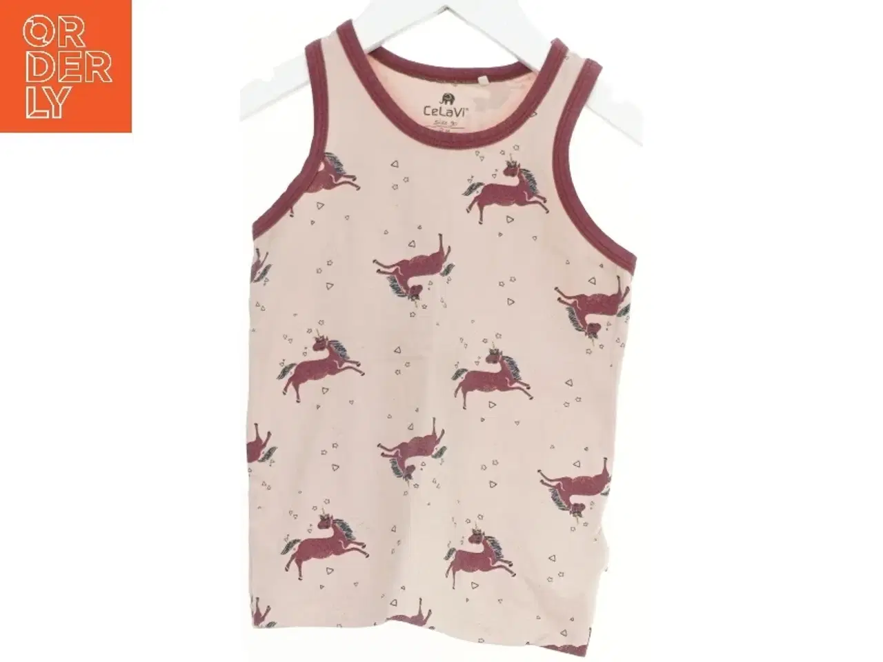 Billede 1 - Børne tanktop med enhjørningprint fra CeLaVi (str. 92)