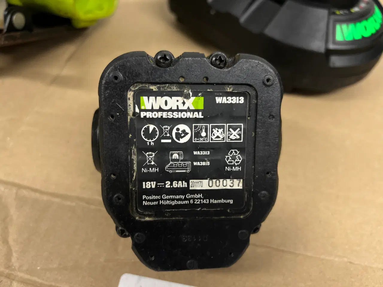 Billede 6 - Worx Professional 18V Rundsav m. lader