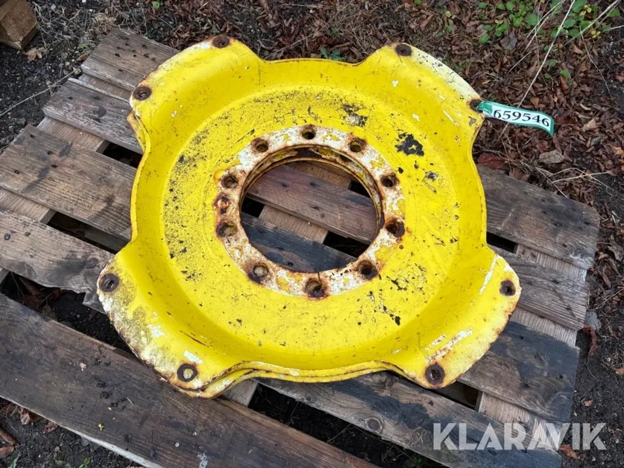 Billede 1 - Fælgplader 2 styk