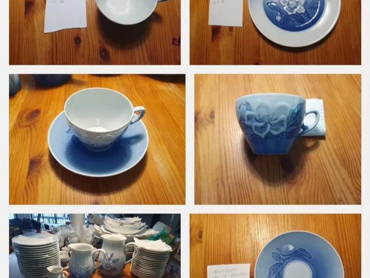 Billede 5 - Julerosen- spise og kaffestel  samlet 