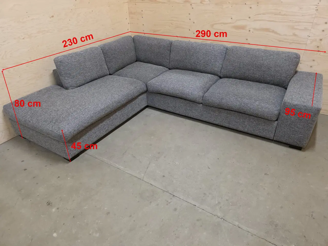 Billede 7 - Daells-Bolighus Hjørnesofa m/ Open-end – God Stand