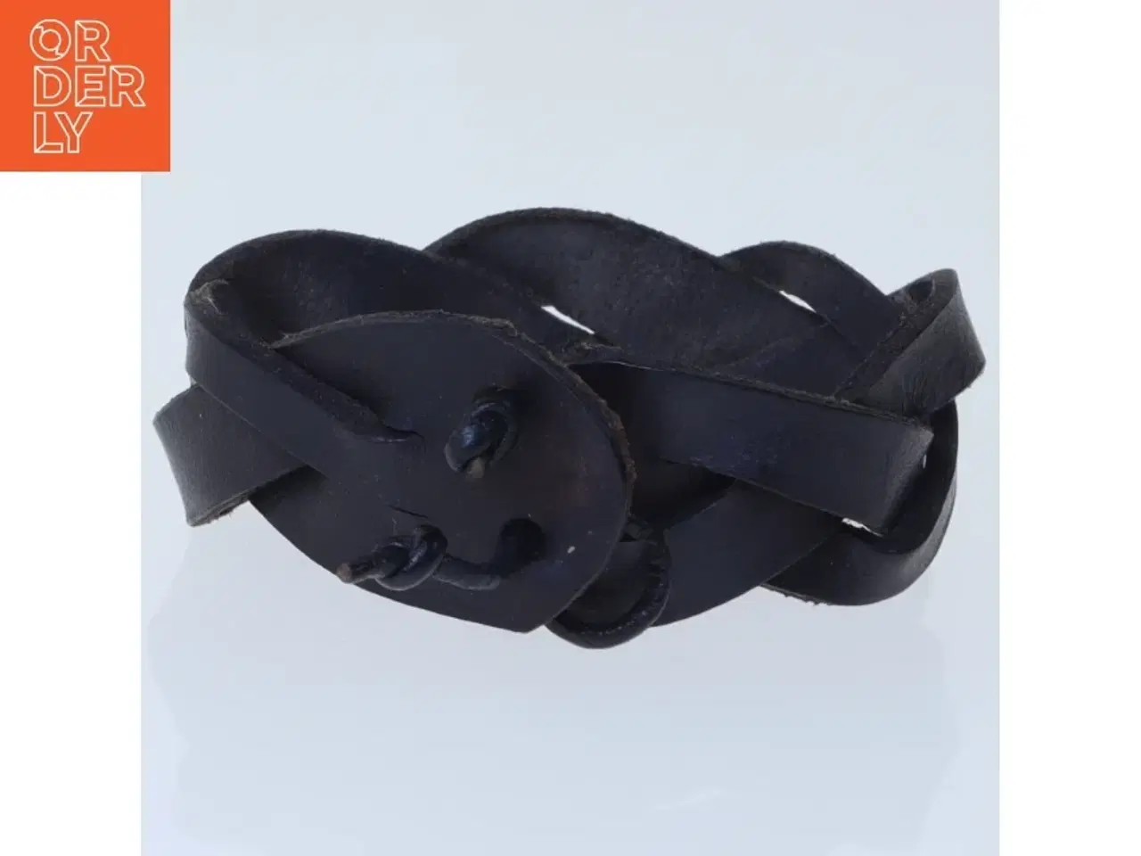 Billede 2 - Læderarmbånd (str. Ø 7 cm)