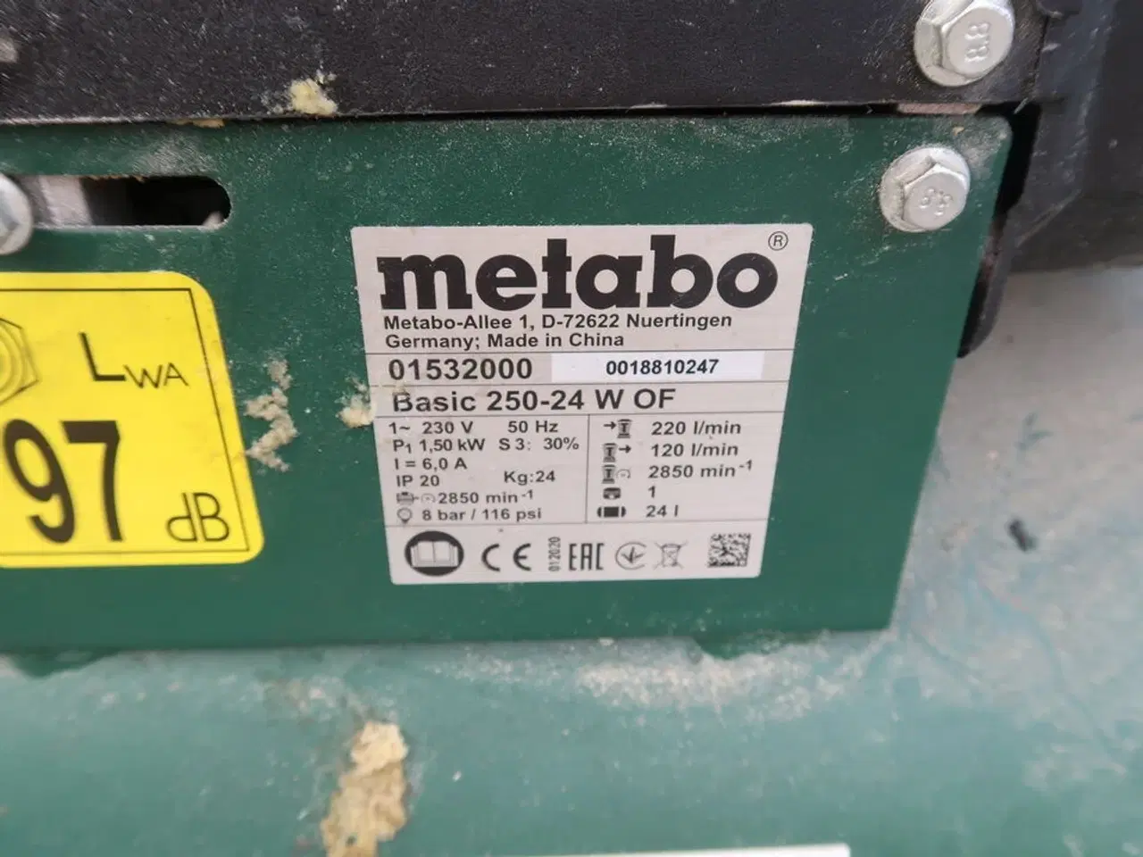 Billede 3 - Kompressor METABO