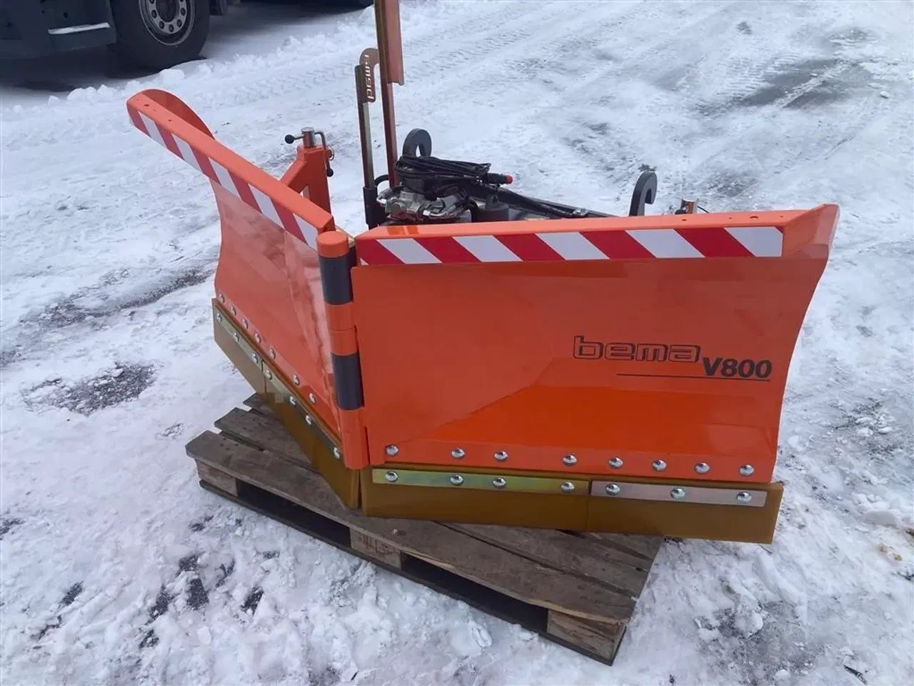 Billede 1 - Bema Bema V800 Sneplov Ophæng for Weidemann med hy.koblinger