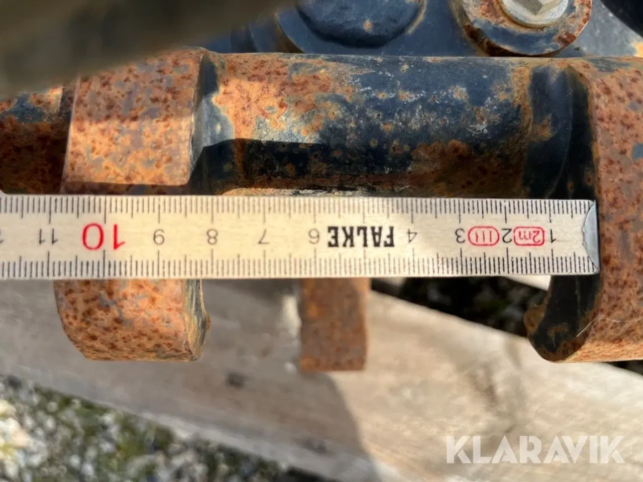 Billede 10 - Kipbar planerskovl Vibco