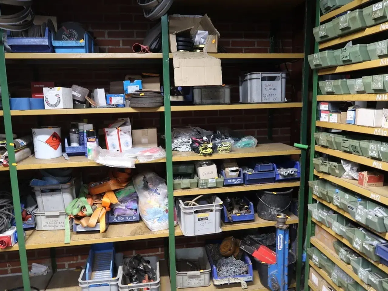 Billede 3 - 3 fag lagerreoler uden indhold