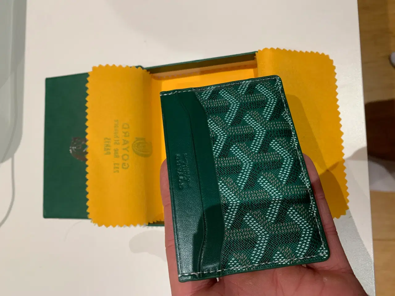 Billede 1 - Goyard kortholder green