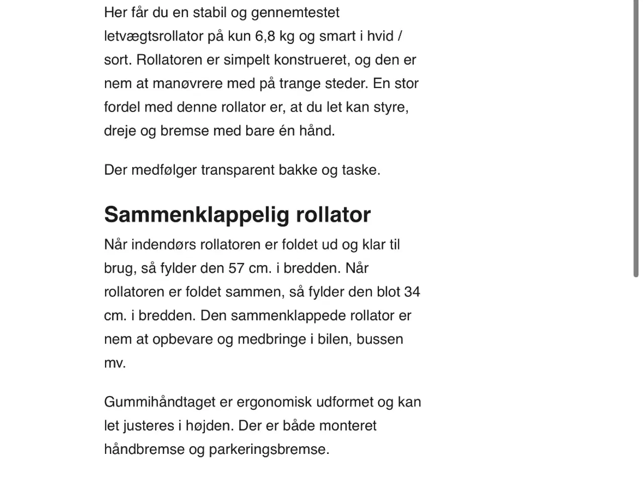 Billede 8 - SOLE Rolator indendørs - Aldrig brugt